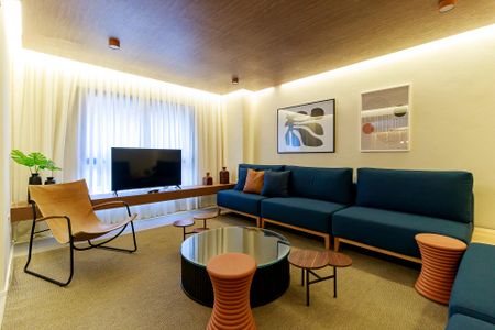 Apartamento à venda com 46m², 1 quarto e 1 vaga Apartamento à venda com 46m², 1 quarto e 1 vagaÁrea comum - Salão de festas