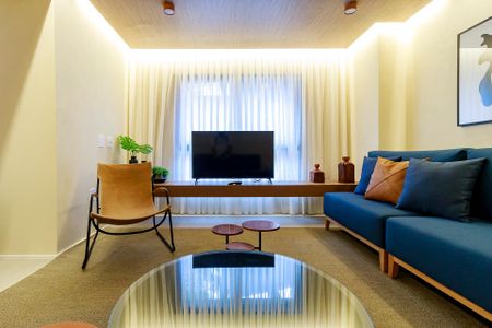 Apartamento à venda com 46m², 1 quarto e 1 vaga Apartamento à venda com 46m², 1 quarto e 1 vagaÁrea comum - Salão de festas