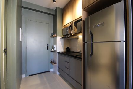 Cozinha de kitnet/studio à venda com 1 quarto, 26m² em Vila Olímpia, São Paulo