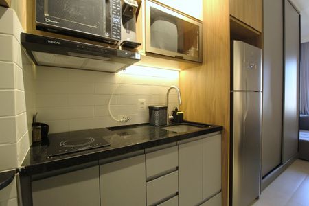 Cozinha de kitnet/studio à venda com 1 quarto, 26m² em Vila Olímpia, São Paulo