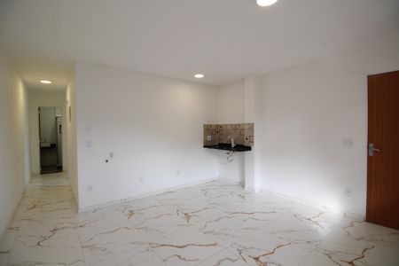 Sala - Cozinha de apartamento para alugar com 2 quartos, 54m² em Anil, Rio de Janeiro