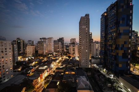 Vista da Varanda de kitnet/studio à venda com 1 quarto, 58m² em Jardins, São Paulo