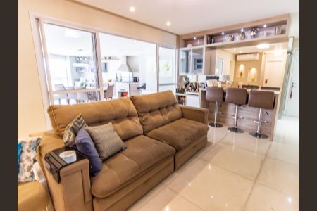 Sala de apartamento à venda com 3 quartos, 122m² em Mooca, São Paulo