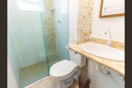 Banheiro de kitnet/studio para alugar com 1 quarto, 30m² em Brás, São Paulo