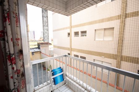 Varanda de apartamento para alugar com 1 quarto, 45m² em Vila Caiçara, Praia Grande