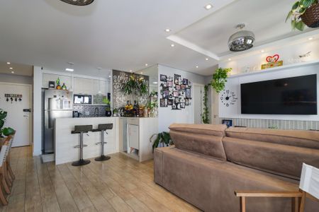 Sala de apartamento à venda com 2 quartos, 68m² em Vila Andrade, São Paulo