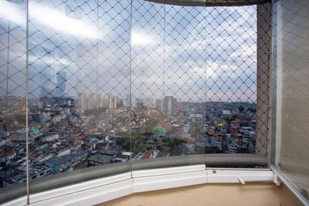 Varanda da Sala de apartamento à venda com 2 quartos, 48m² em Centro, Diadema