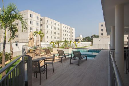 Apartamento para alugar com 45m², 2 quartos e sem vaga Apartamento para alugar com 45m², 2 quartos e sem vagaÁrea comum - Piscina