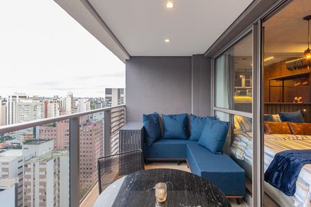 Studio para alugar com 22m², 1 quarto e sem vagavaranda