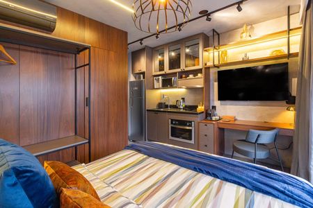 Studio para alugar com 22m², 1 quarto e sem vagaStudio