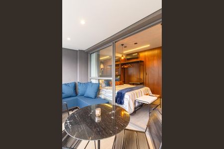 Studio para alugar com 22m², 1 quarto e sem vagavaranda