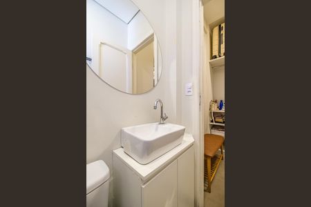 Apartamento para alugar com 90m², 2 quartos e sem vagaBanheiro do Quarto 