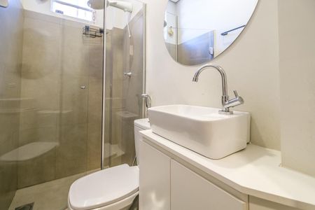 Apartamento para alugar com 90m², 2 quartos e sem vagaBanheiro do Quarto 