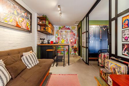 Apartamento à venda com 40m², 1 quarto e sem vagaSala