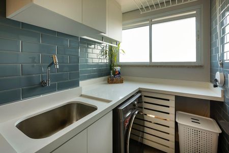 Área de Serviço de apartamento à venda com 3 quartos, 105m² em Barra Funda, São Paulo