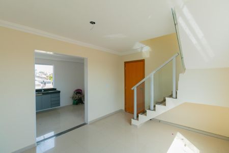 Sala de apartamento à venda com 3 quartos, 120m² em Céu Azul, Belo Horizonte