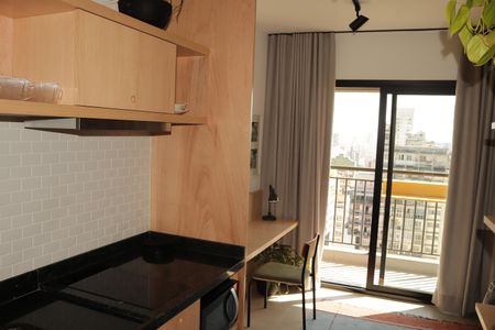 Studio para alugar com 26m², 1 quarto e sem vagaCozinha