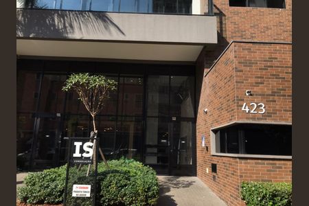 Studio para alugar com 26m², 1 quarto e sem vagaFachada