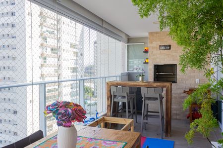 Varanda gourmet de apartamento à venda com 2 quartos, 96m² em Vila Anastácio, São Paulo