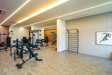Apartamento à venda com 113m², 3 quartos e 2 vagas Apartamento à venda com 113m², 3 quartos e 2 vagasÁrea comum - Academia