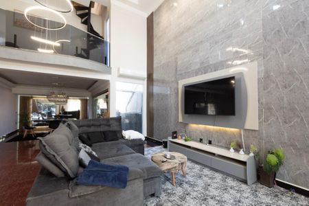 Sala de casa de condomínio para alugar com 4 quartos, 400m² em Jardim Novo Horizonte, Sorocaba