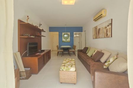 Sala de apartamento para alugar com 3 quartos, 80m² em Tortuga, Guarujá