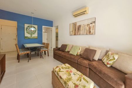 Sala de apartamento para alugar com 3 quartos, 80m² em Tortuga, Guarujá