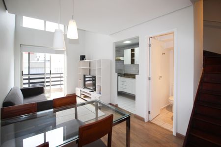 Apartamento para alugar com 65m², 1 quarto e 1 vaga Apartamento para alugar com 65m², 1 quarto e 1 vagaSala