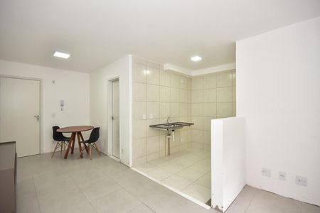 Studio à venda com 34m², 1 quarto e 1 vagaSala/Quarto