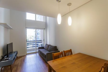 Apartamento para alugar com 65m², 1 quarto e 1 vaga Apartamento para alugar com 65m², 1 quarto e 1 vagaSala