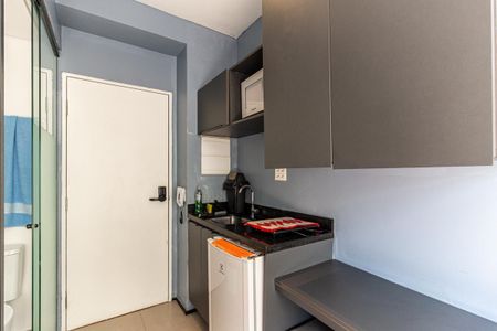 Cozinha de kitnet/studio à venda com 1 quarto, 11m² em Campos Elíseos, São Paulo