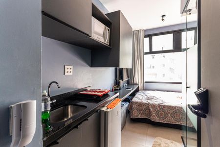 Studio para alugar com 11m², 1 quarto e sem vagaCozinha