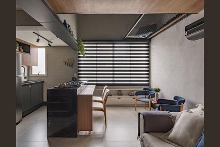 Apartamento à venda com 55m², 1 quarto e 1 vagaSala