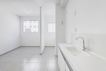 Cozinha / Lavanderia de apartamento para alugar com 2 quartos, 42m² em Parque dos Ipes, São José dos Campos