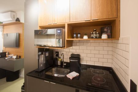 Studio à venda com 22m², 1 quarto e sem vagaCozinha