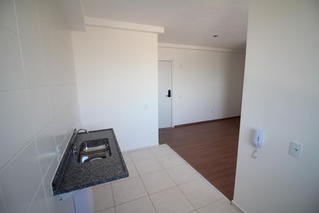 Apartamento à venda com 46m², 2 quartos e 1 vagaCozinha e Área de Serviço