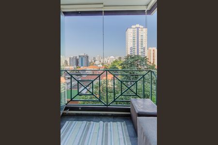 Varanda da Sala de apartamento à venda com 2 quartos, 68m² em Vila Mariana, São Paulo