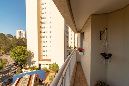 Varanda da Sala de apartamento para alugar com 3 quartos, 95m² em Tamboré, Barueri