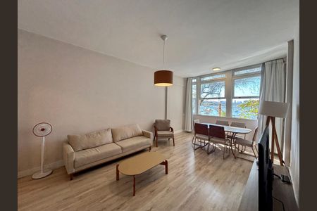 Sala de apartamento à venda com 3 quartos, 100m² em Urca, Rio de Janeiro