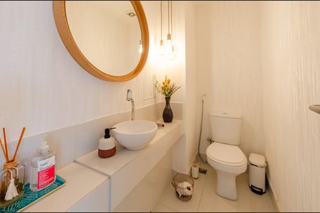 Lavabo de apartamento à venda com 3 quartos, 120m² em Caiçaras, Belo Horizonte
