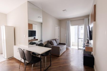 Sala de apartamento para alugar com 1 quarto, 38m² em Vila São José, Taubaté