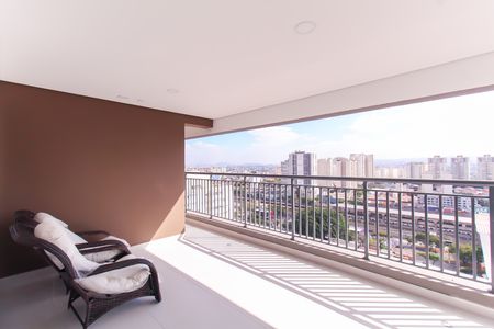 Varanda de apartamento à venda com 3 quartos, 125m² em Quarta Parada, São Paulo