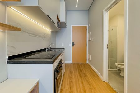 Studio à venda com 25m², 1 quarto e sem vagaCozinha