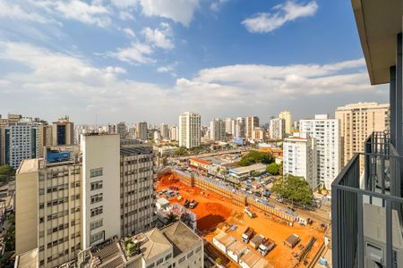 Studio à venda com 25m², 1 quarto e sem vagaVista da Varanda