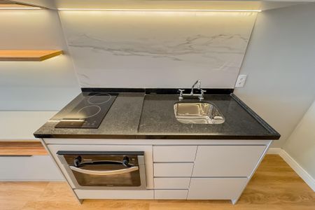 Studio à venda com 25m², 1 quarto e sem vagaCozinha