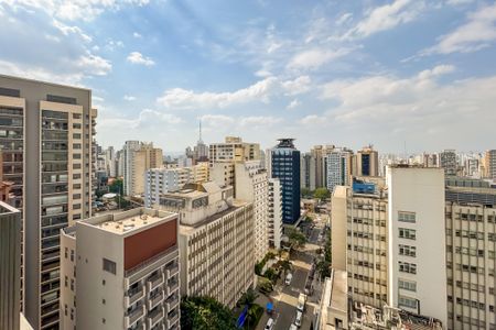 Studio à venda com 25m², 1 quarto e sem vagaVista da Varanda