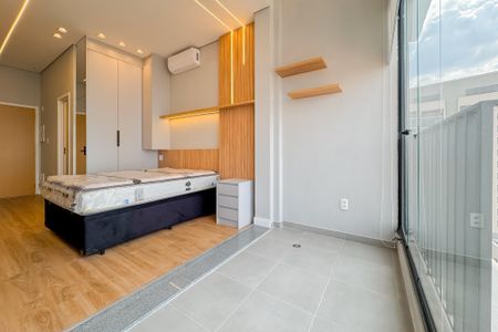 Studio à venda com 25m², 1 quarto e sem vagaVaranda