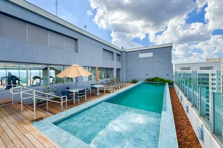 Studio à venda com 25m², 1 quarto e sem vagaPiscina - Rooftop