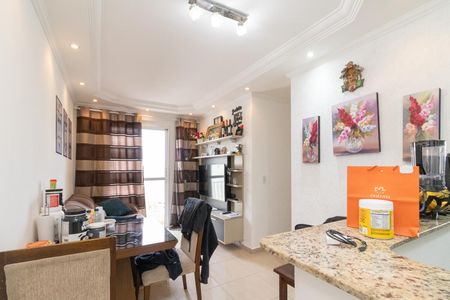 Sala de apartamento para alugar com 2 quartos, 47m² em Jardim Cotinha, São Paulo