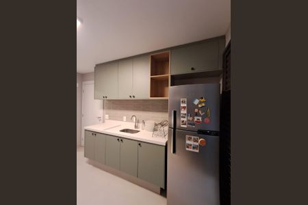 Cozinha de apartamento à venda com 3 quartos, 140m² em Pompeia, São Paulo